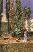 Federico zandomeneghi Place d-Anvers oil painting